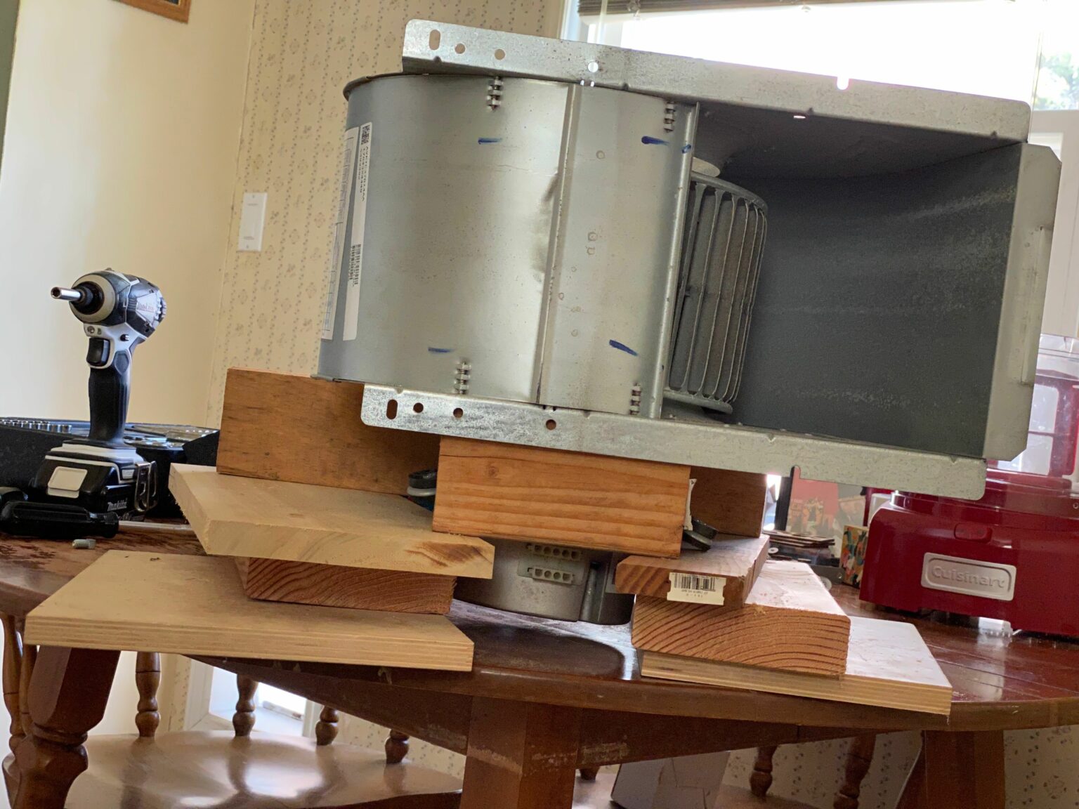 Fixing the blower motor in my central air system Missives